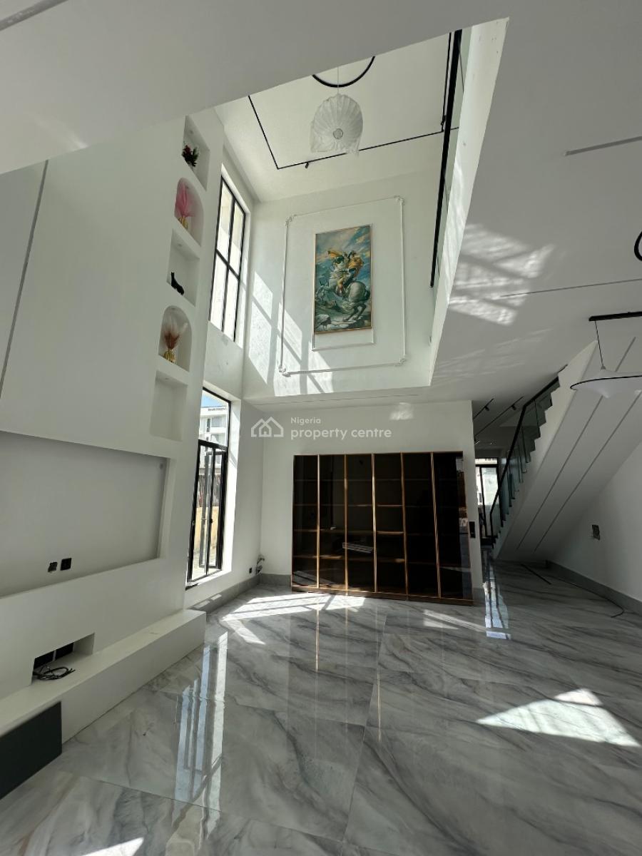 Modern 5 Bedroom Semi-detached Duplex with Cinema, Pool, and Bq, Lagoon District, Lekki Phase 1, Lekki, Lagos, Semi-detached Duplex for Sale