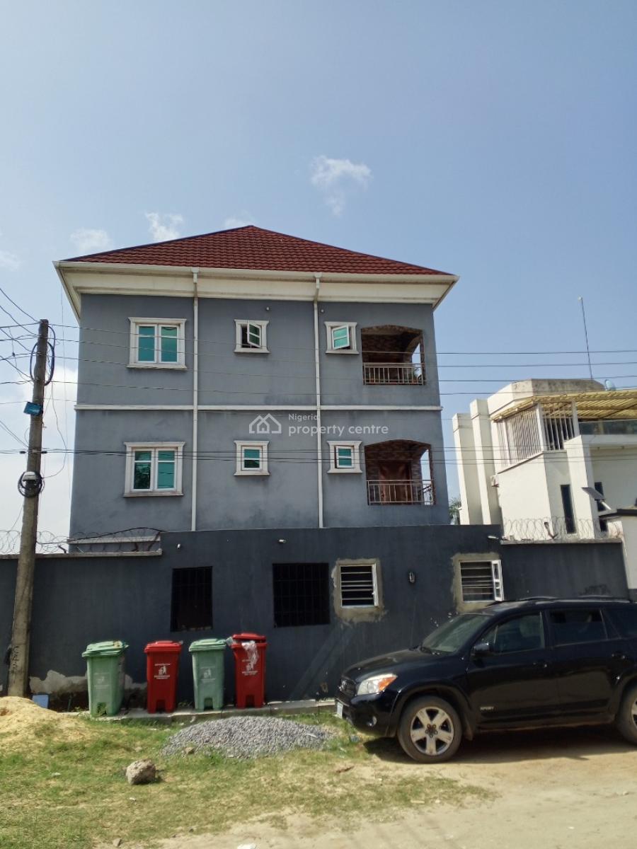 Standard Massive All Ensuite 2 Bedroom Upstairs Apartment (p.o.p), University View Estate, Olokonla, Ajah, Lagos, House for Rent