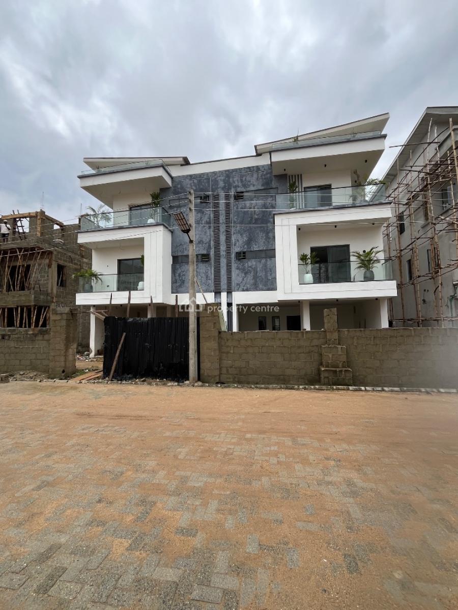 Newly Built 5 Bedroom Semi Detached Duplex with Bq, Maryland, Lagos, Semi-detached Duplex for Sale