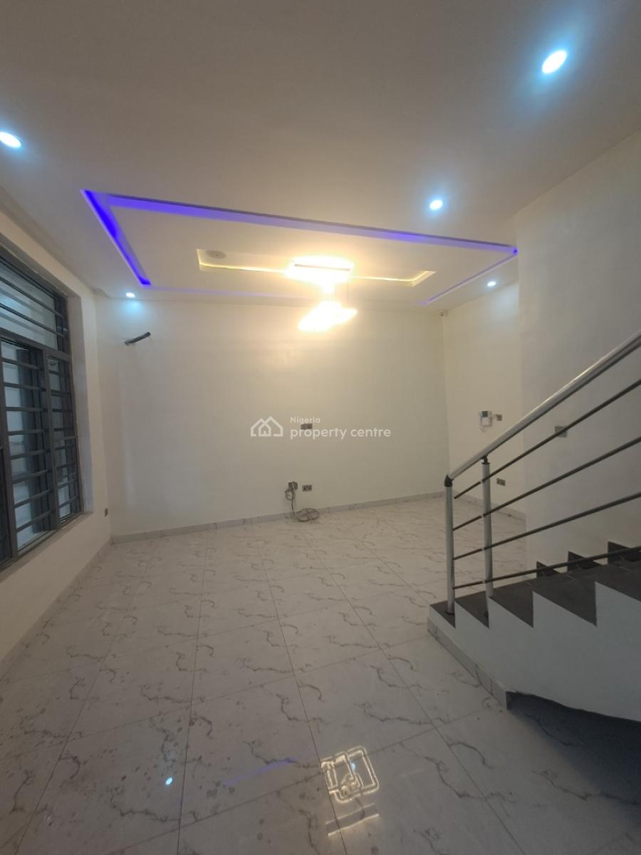 Newly Built 3 Bedroom Terrace with Bq & Inverter in Gated Estate, Abraham Adesanya, Ajah, Lagos, Terraced Duplex for Rent