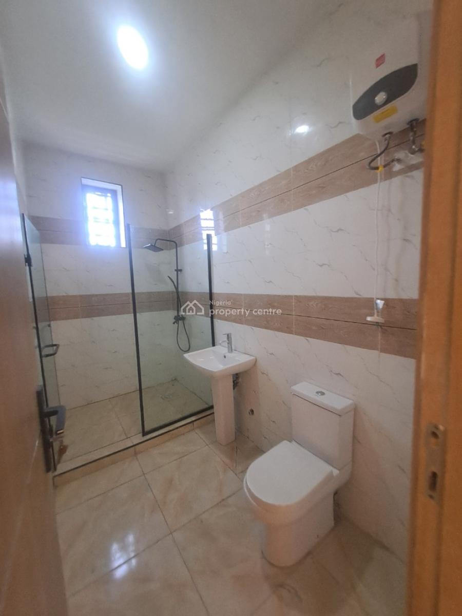 Newly Built 3 Bedroom Terrace with Bq & Inverter in Gated Estate, Abraham Adesanya, Ajah, Lagos, Terraced Duplex for Rent