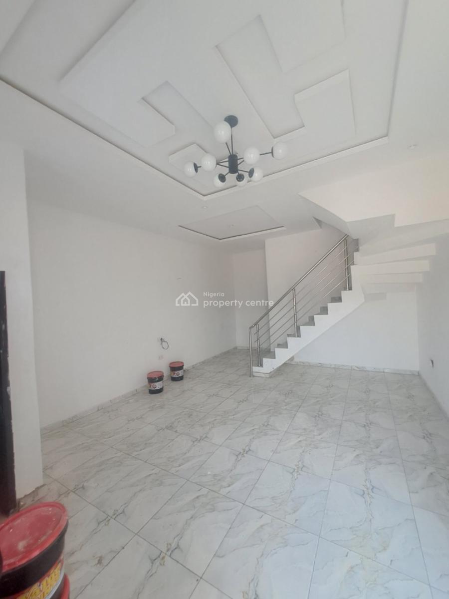 Well Built 2 Bedroom Terraced with Bq in a Gated Estate, Abraham Adesanya, Ajah, Lagos, Terraced Duplex for Sale