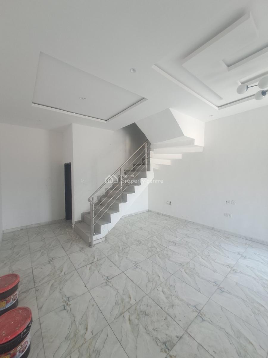 Well Built 2 Bedroom Terraced with Bq in a Gated Estate, Abraham Adesanya, Ajah, Lagos, Terraced Duplex for Sale