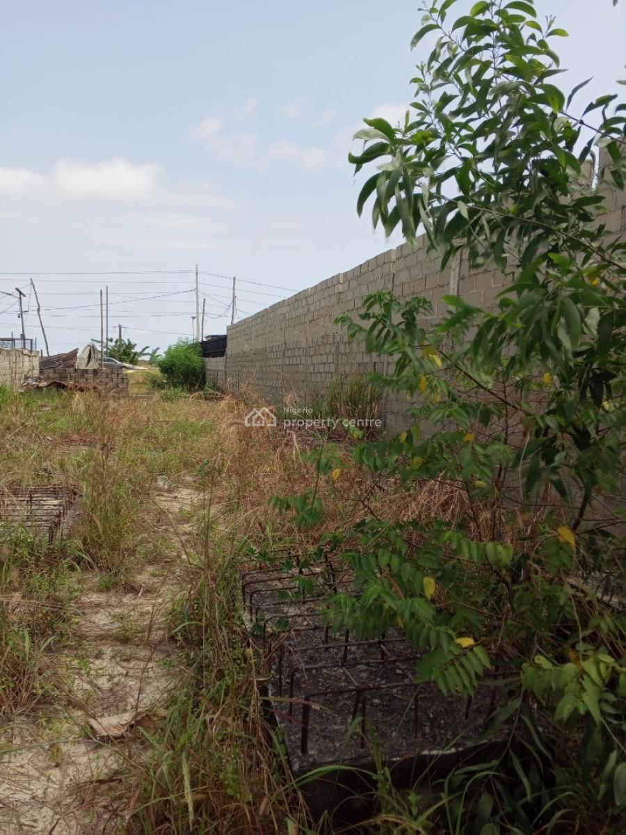 30/120 Dry Half Plot of Land Directly Facing Express, Land Is Piled, Opposite Eko Akete, Awoyaya, Ibeju Lekki, Lagos, Commercial Land for Sale
