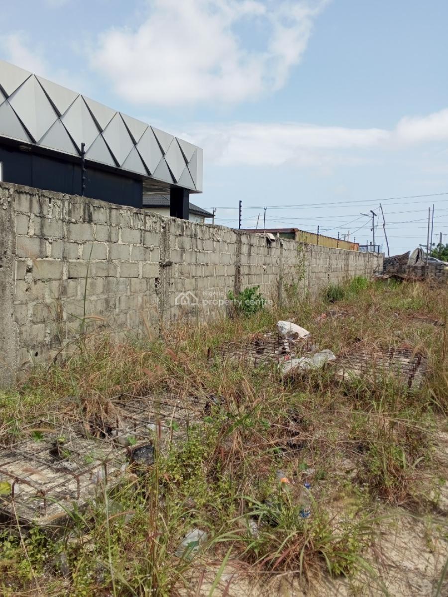 30/120 Dry Half Plot of Land Directly Facing Express, Land Is Piled, Opposite Eko Akete, Awoyaya, Ibeju Lekki, Lagos, Commercial Land for Sale