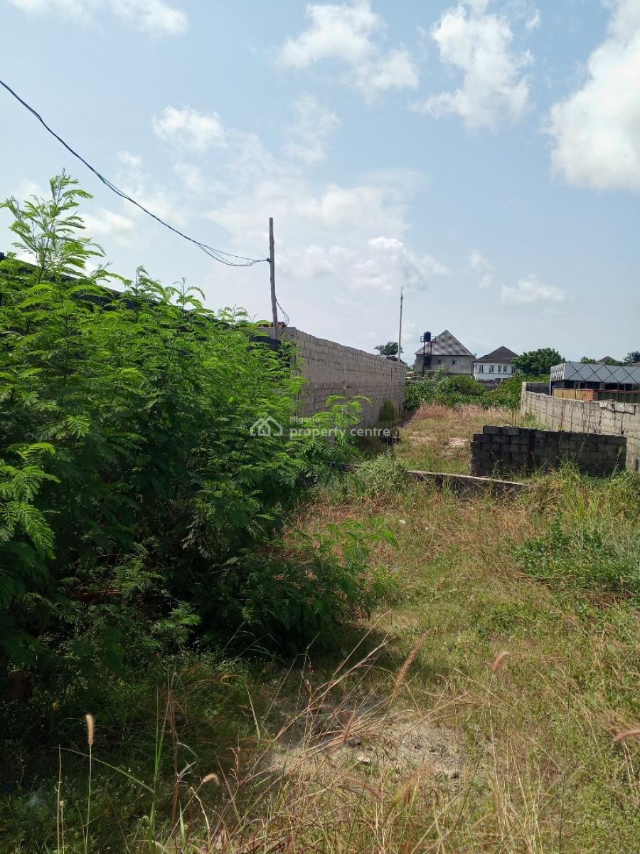 30/120 Dry Half Plot of Land Directly Facing Express, Land Is Piled, Opposite Eko Akete, Awoyaya, Ibeju Lekki, Lagos, Commercial Land for Sale