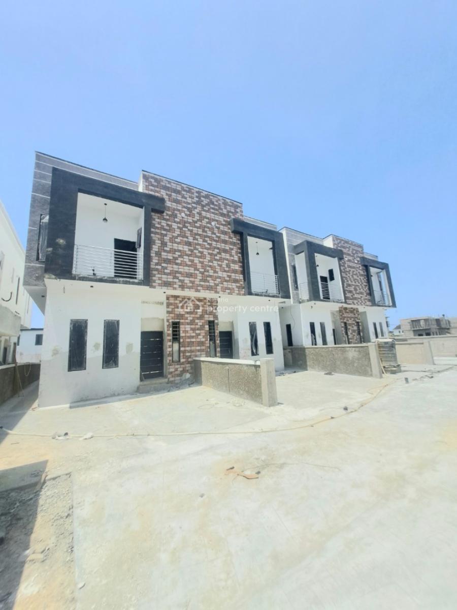 Well Built 4 Bedroom Semi Detached with Bq in a Gated Estate, Abraham Adesanya, Ajah, Lagos, Semi-detached Duplex for Sale