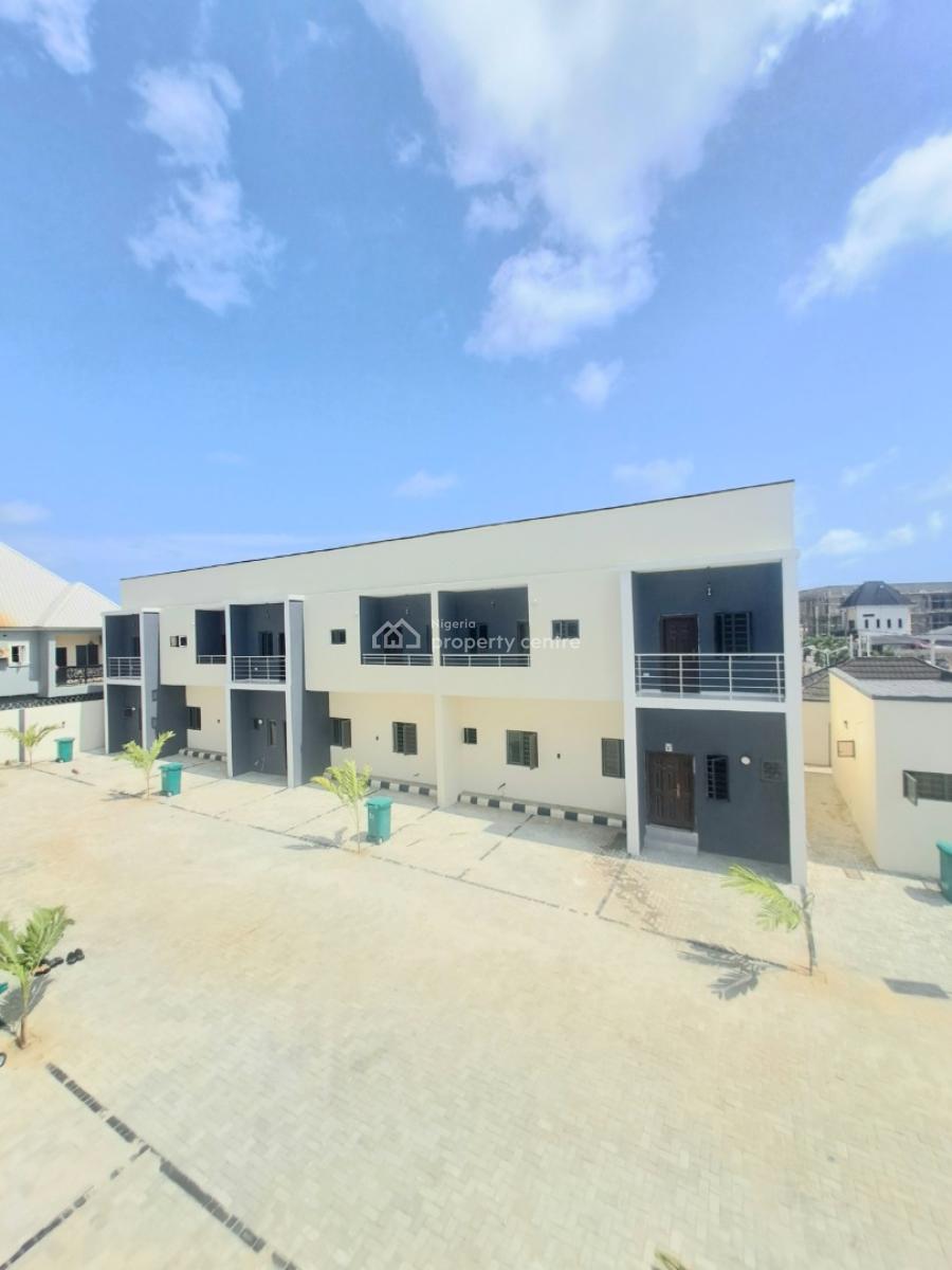 Well Built 4 Bedroom Terrace with Bq, Sangotedo, Ajah, Lagos, Terraced Duplex for Rent