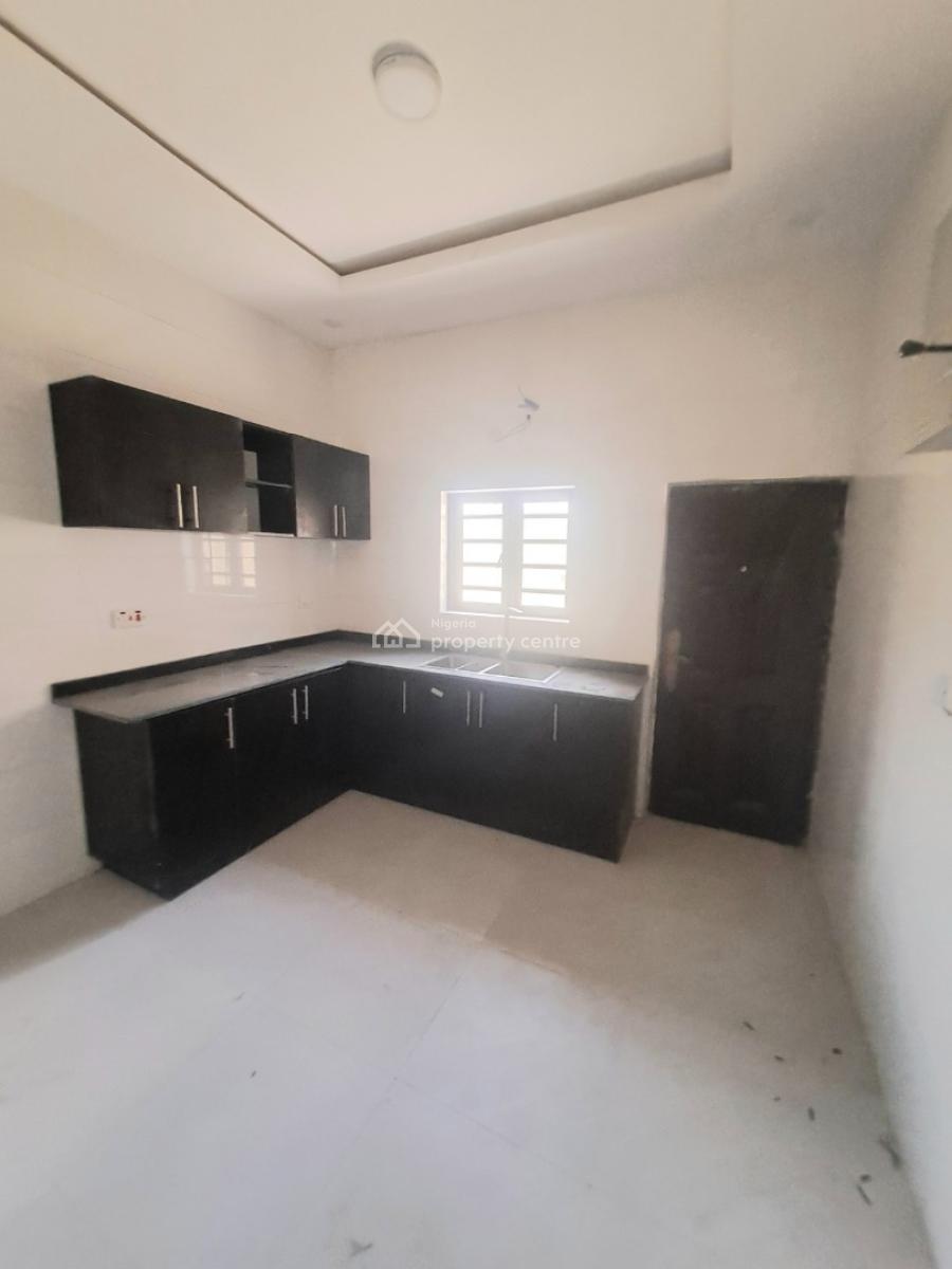 Well Built 4 Bedroom Terrace with Bq, Sangotedo, Ajah, Lagos, Terraced Duplex for Rent