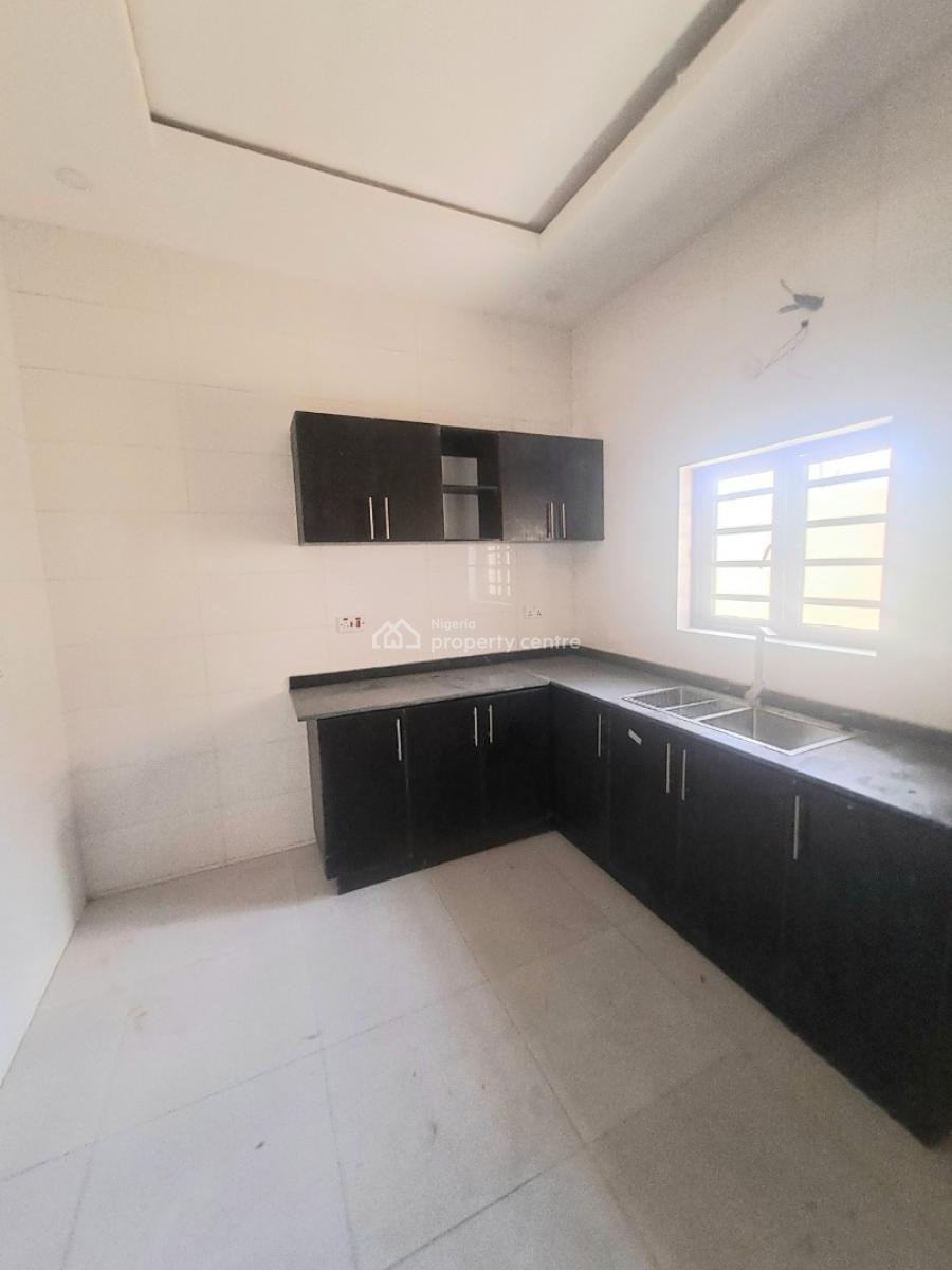 Well Built 4 Bedroom Terrace with Bq, Sangotedo, Ajah, Lagos, Terraced Duplex for Rent