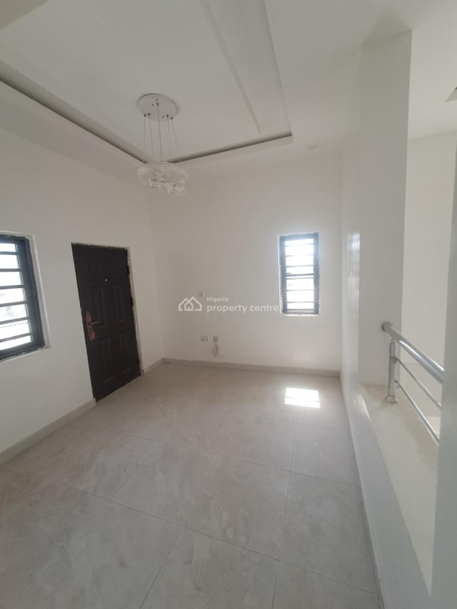 Well Built 4 Bedroom Terrace with Bq, Sangotedo, Ajah, Lagos, Terraced Duplex for Rent