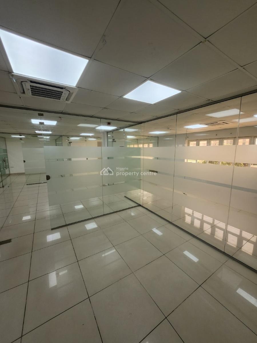 Grade a 190sqm Partitioned Office Space Available, Victoria Island (vi), Lagos, Office Space for Rent