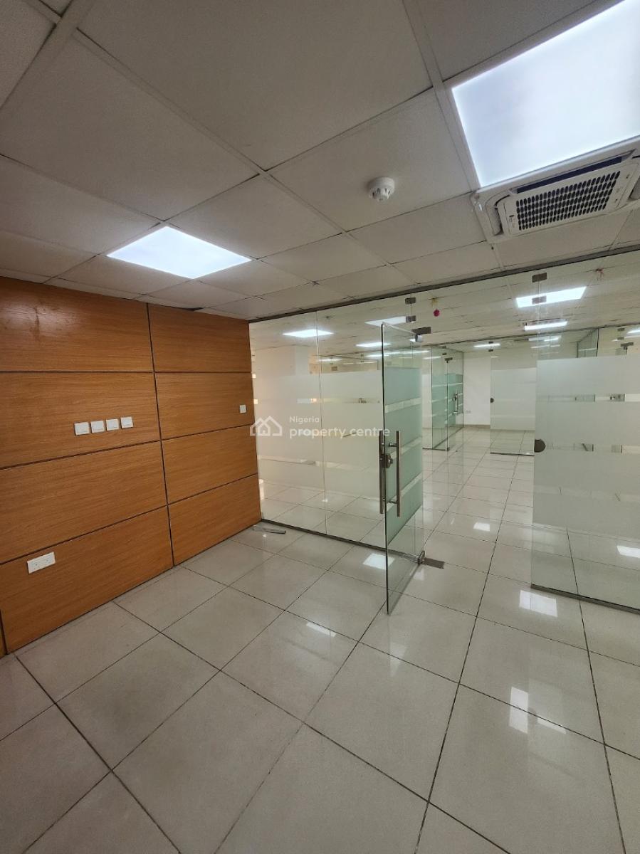Grade a 190sqm Partitioned Office Space Available, Victoria Island (vi), Lagos, Office Space for Rent