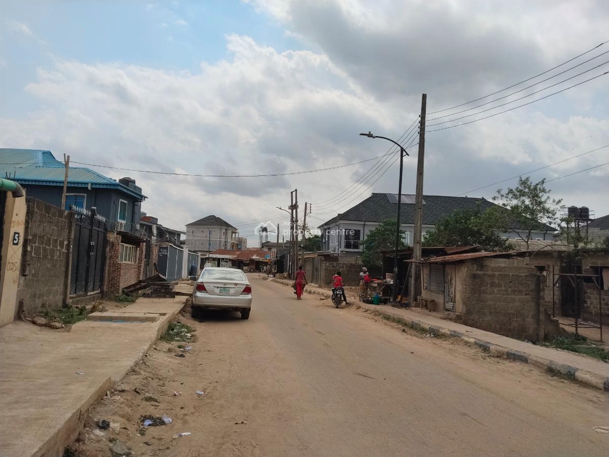 Bare Land on a Corner Piece Measuring Approximately 1,500sqm C of O, Ahmadiya, Ojokoro, Ifako-ijaiye, Lagos, Land for Sale