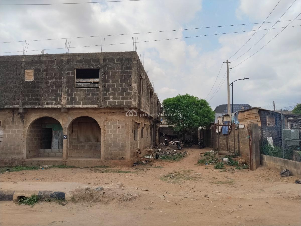 Bare Land on a Corner Piece Measuring Approximately 1,500sqm C of O, Ahmadiya, Ojokoro, Ifako-ijaiye, Lagos, Land for Sale