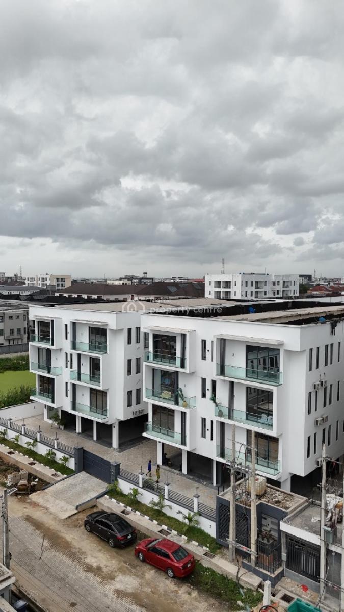 Fully Serviced 2 Bedroom Apartment with a Pool, Elevator, Central Gas, Lekki Phase 1, Lekki, Lagos, House for Sale