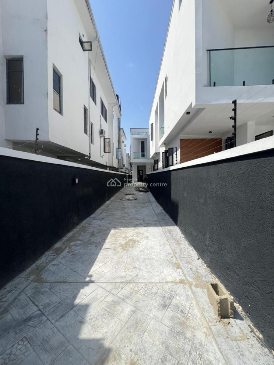 Elegant Newly Built 4 Bedroom Semi Detached Duplex + Bq in Secure Estate, Gra, Ikota, Lekki, Lagos, Semi-detached Duplex for Sale