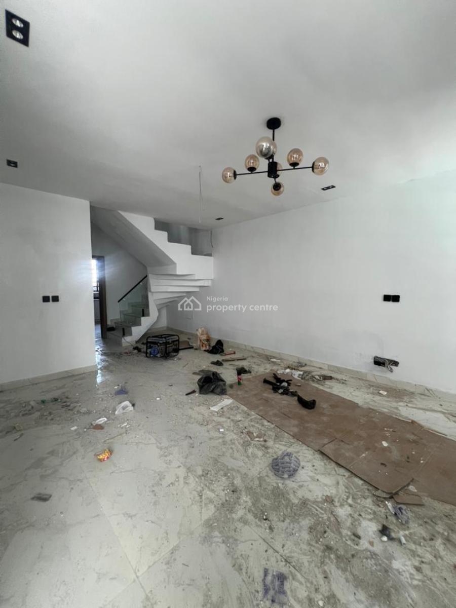 Elegant Newly Built 4 Bedroom Semi Detached Duplex + Bq in Secure Estate, Gra, Ikota, Lekki, Lagos, Semi-detached Duplex for Sale