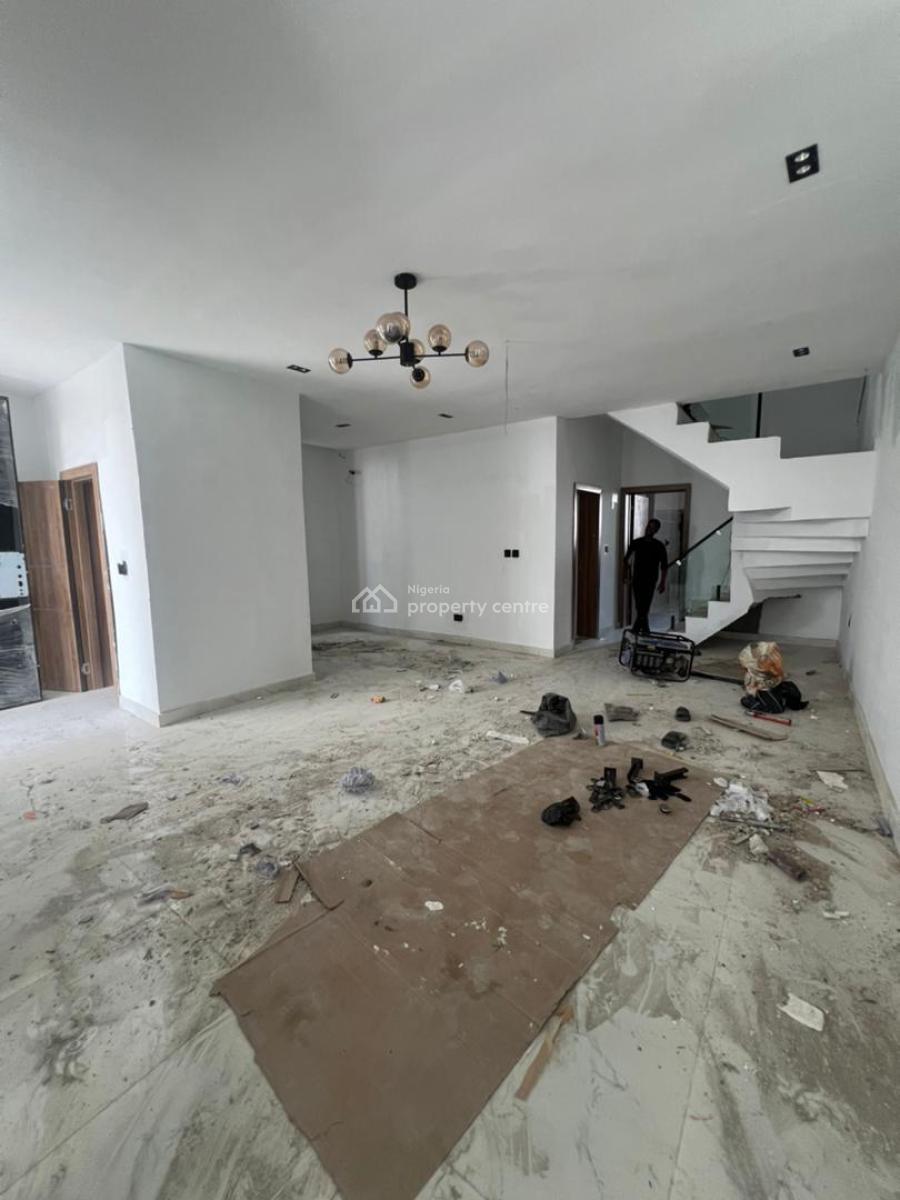 Elegant Newly Built 4 Bedroom Semi Detached Duplex + Bq in Secure Estate, Gra, Ikota, Lekki, Lagos, Semi-detached Duplex for Sale
