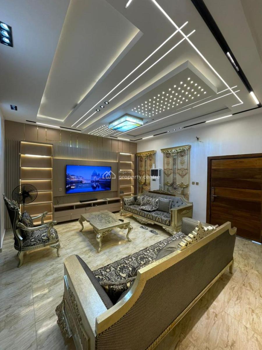 Fancy Luxury Fully Furnished 4 Bedroom Terraced Duplex in a Secure Estate, Gra, Ikota, Lekki, Lagos, Terraced Duplex for Sale