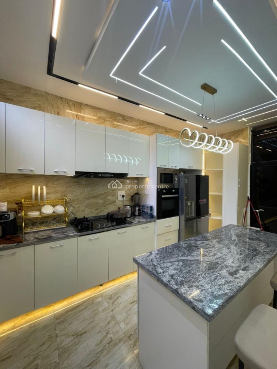 Fancy Luxury Fully Furnished 4 Bedroom Terraced Duplex in a Secure Estate, Gra, Ikota, Lekki, Lagos, Terraced Duplex for Sale