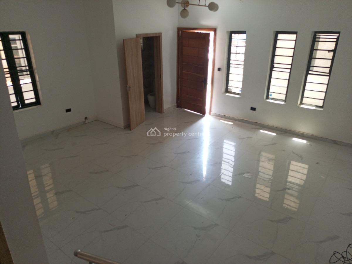 Sharp Detached 4 Bedroom Duplex with Bq 4car Park, Idado, Lekki, Lagos, Detached Duplex for Rent