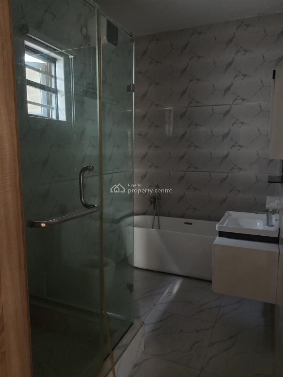 Sharp Detached 4 Bedroom Duplex with Bq 4car Park, Idado, Lekki, Lagos, Detached Duplex for Rent
