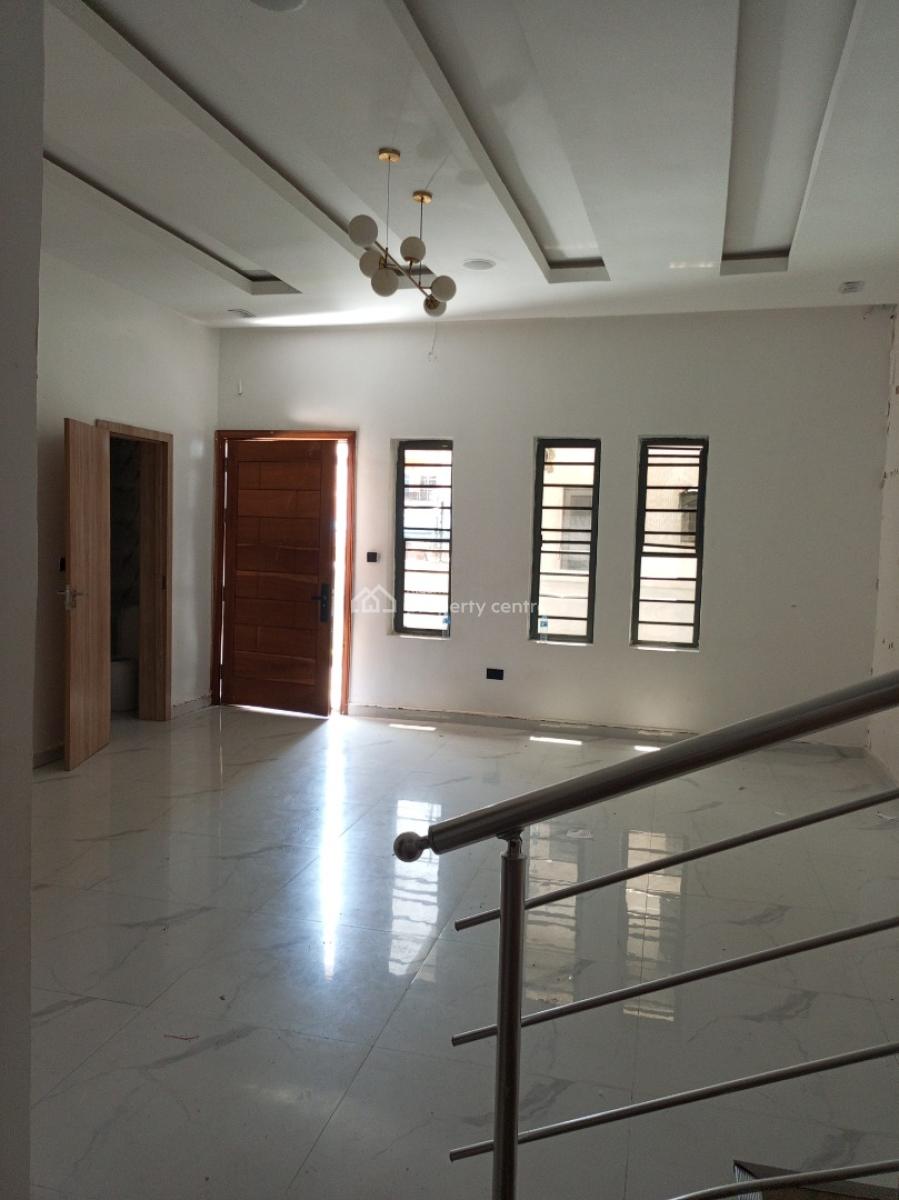 Sharp Detached 4 Bedroom Duplex with Bq 4car Park, Idado, Lekki, Lagos, Detached Duplex for Rent