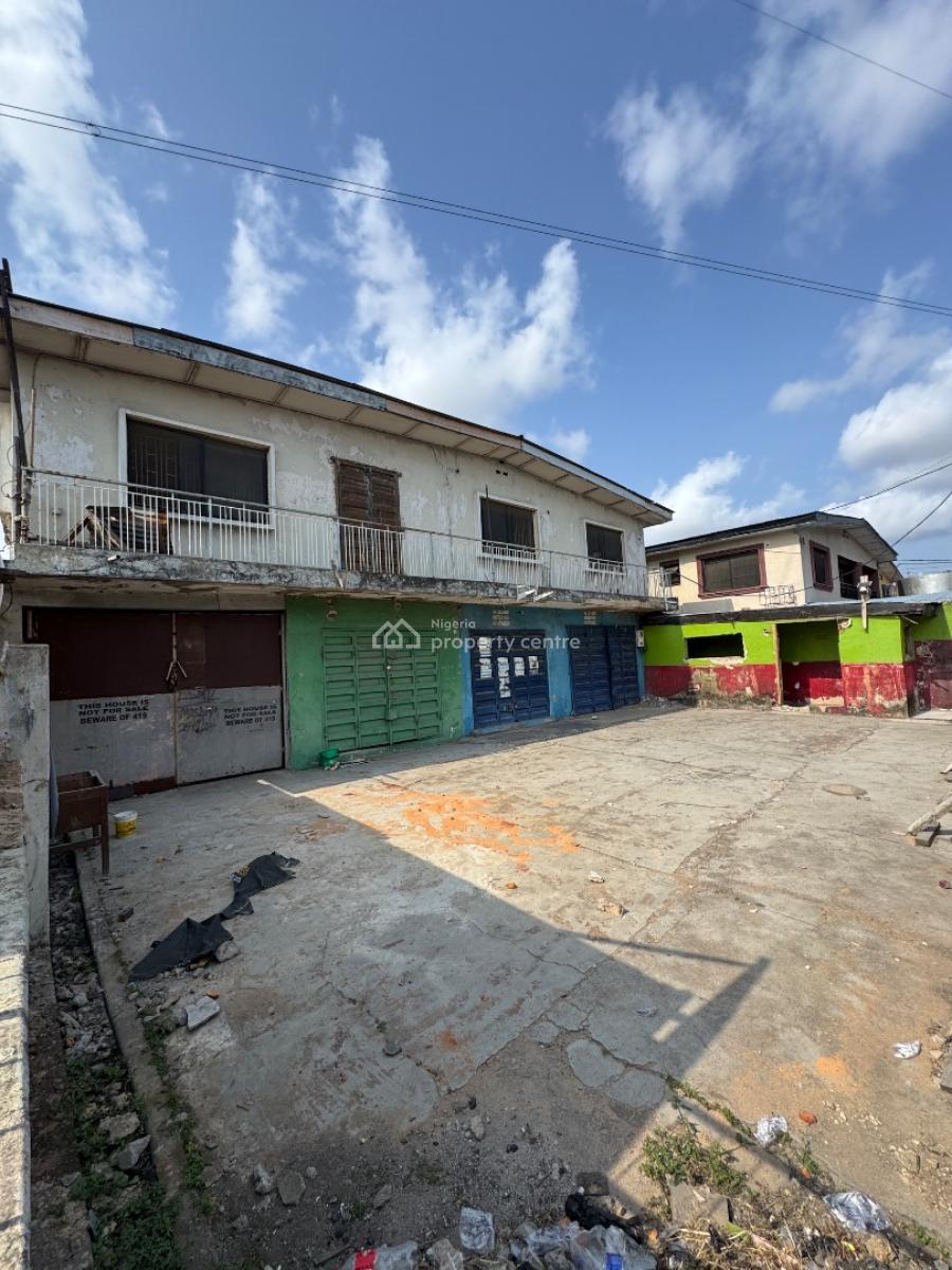 a Storey Building in a Perfect Neighborhood, Off Adelabu, Adelabu, Surulere, Lagos, Block of Flats for Sale