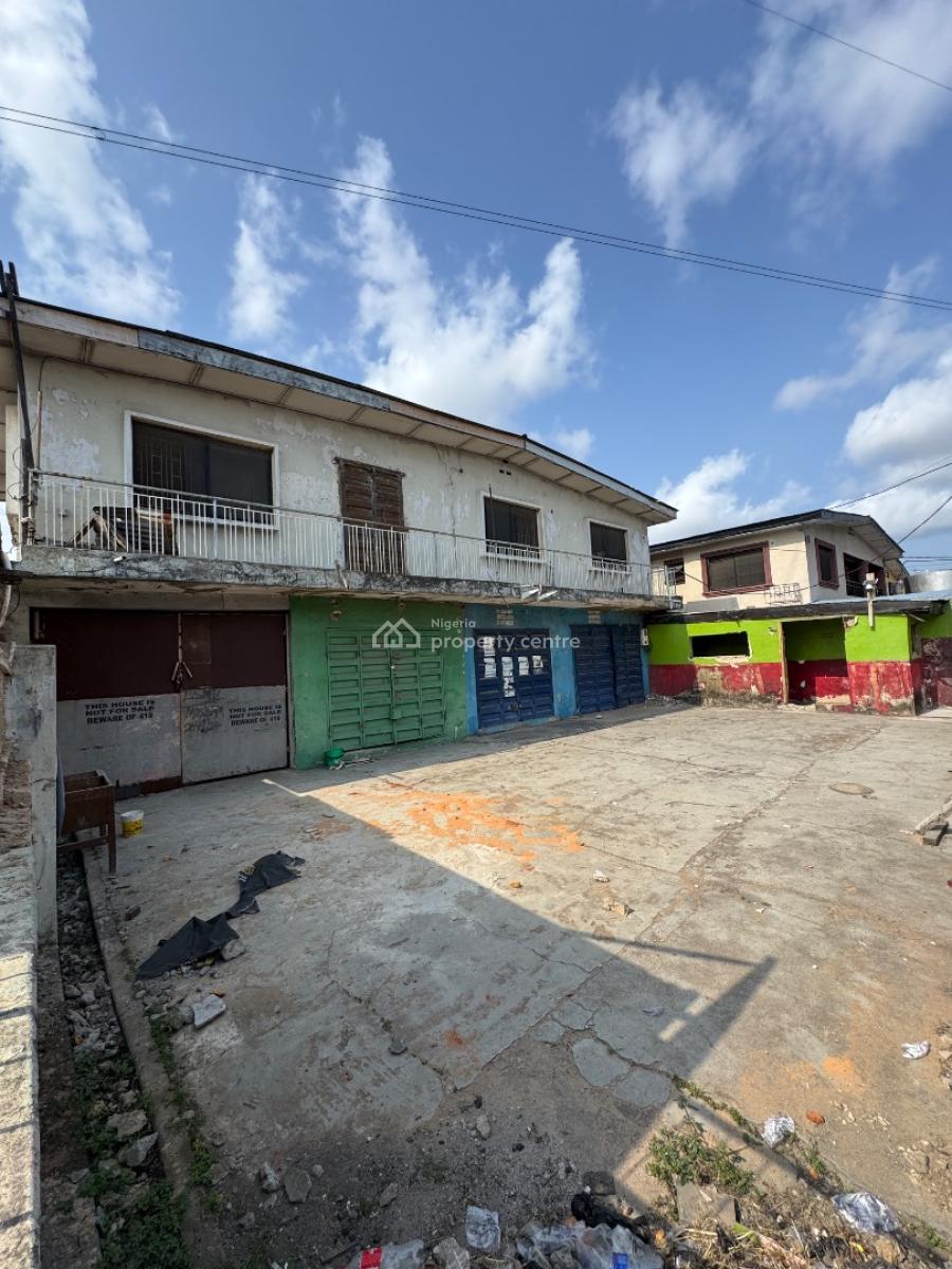 a Storey Building in a Perfect Neighborhood, Off Adelabu, Adelabu, Surulere, Lagos, Block of Flats for Sale