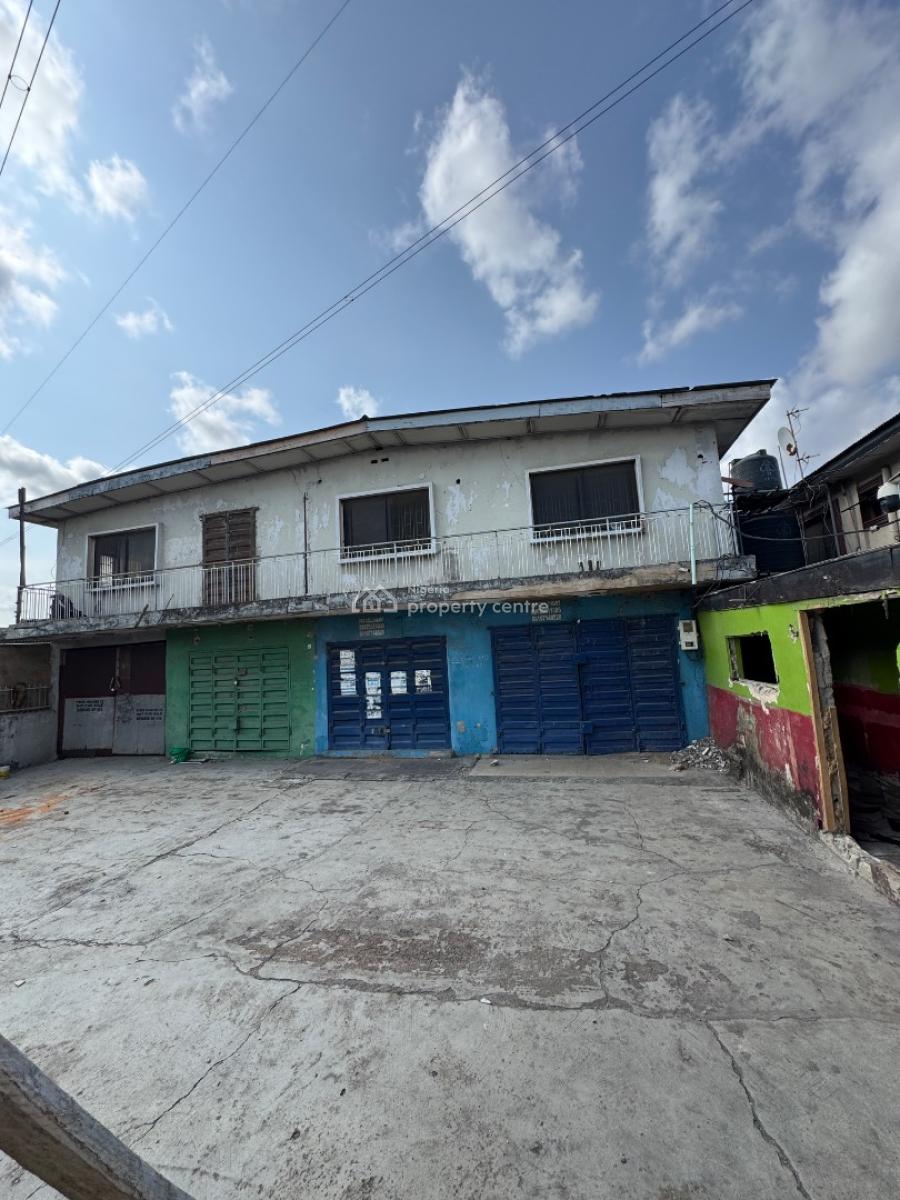 a Storey Building in a Perfect Neighborhood, Off Adelabu, Adelabu, Surulere, Lagos, Block of Flats for Sale