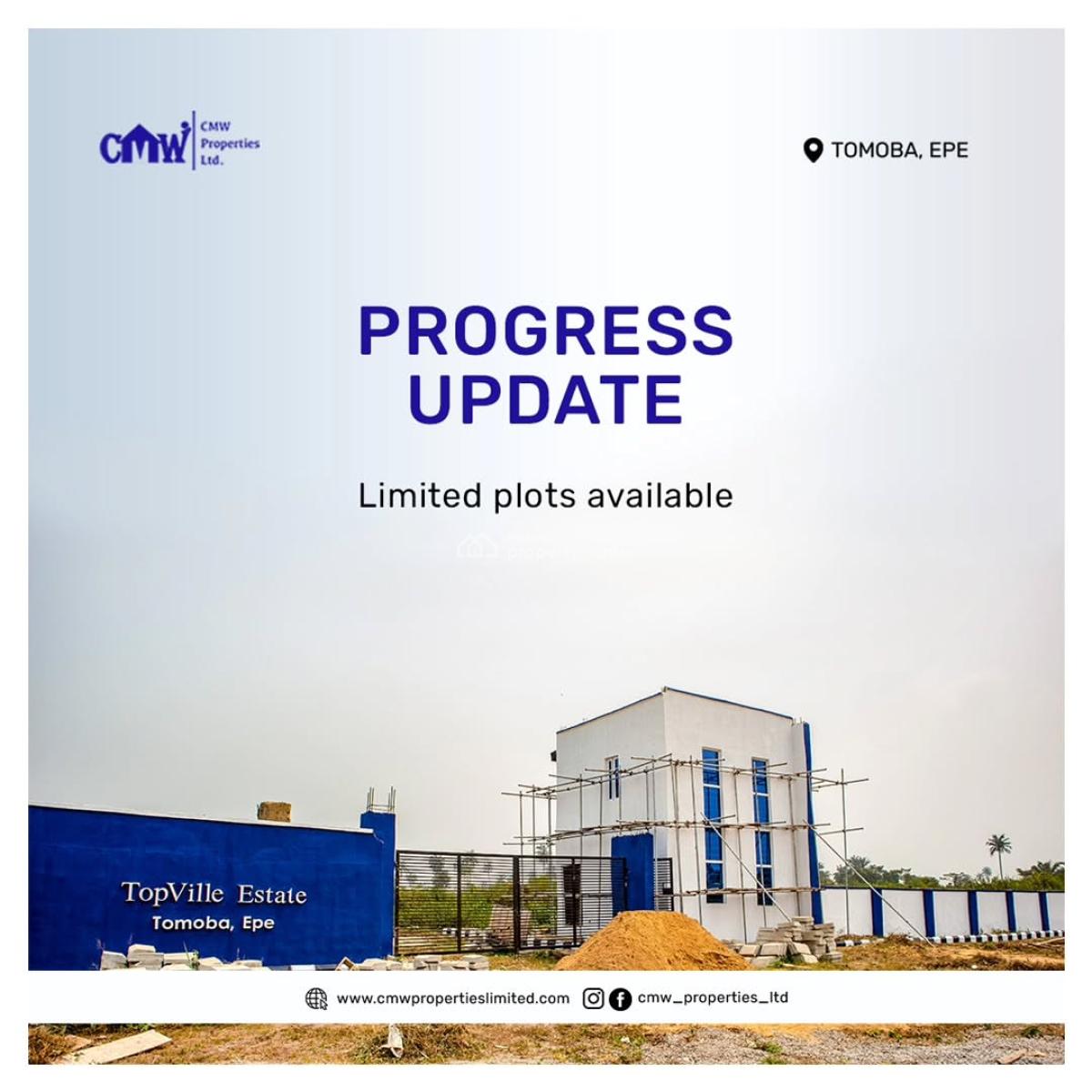 Land with Registered Survey and Deed of Assignment, Topville Estate Phase 1, Tomoba, Epe, Lagos, Residential Land for Sale