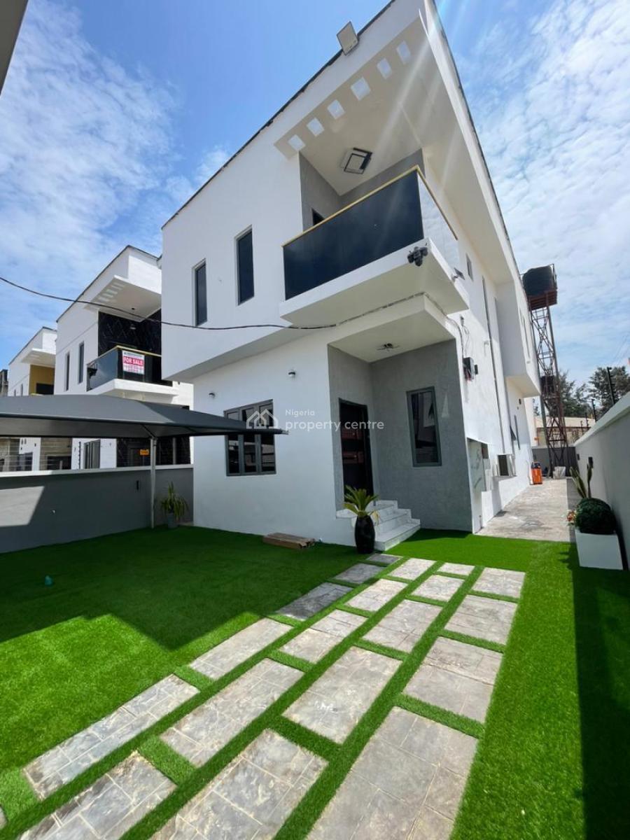 Furnished Luxury 4 Bedroom Fully Detached Duplex with Bq, Ikota, Lekki, Lagos, Detached Duplex for Sale