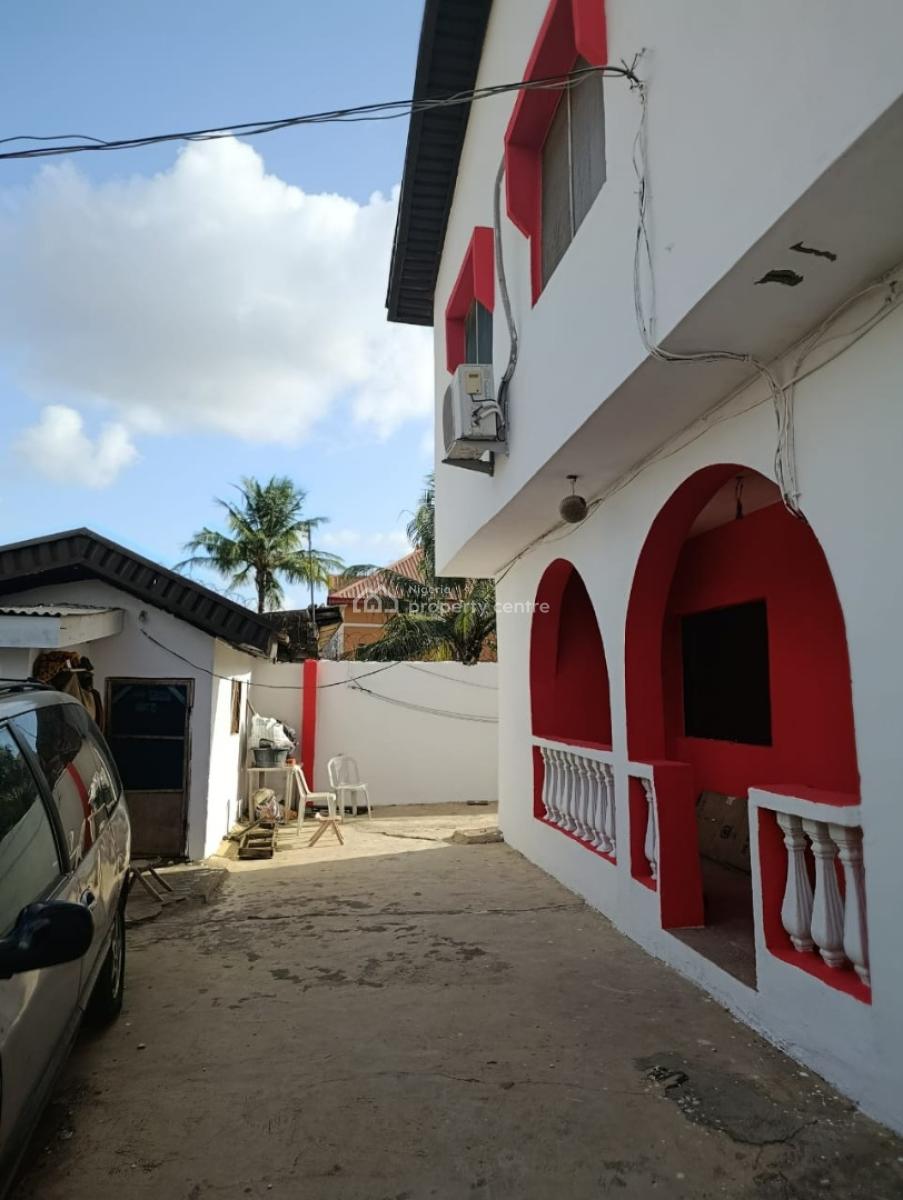 Beautiful Block of 4 Flats of 3 Bedroom with a Room Self Contain, Ijegun, Ikotun, Lagos, Block of Flats for Sale