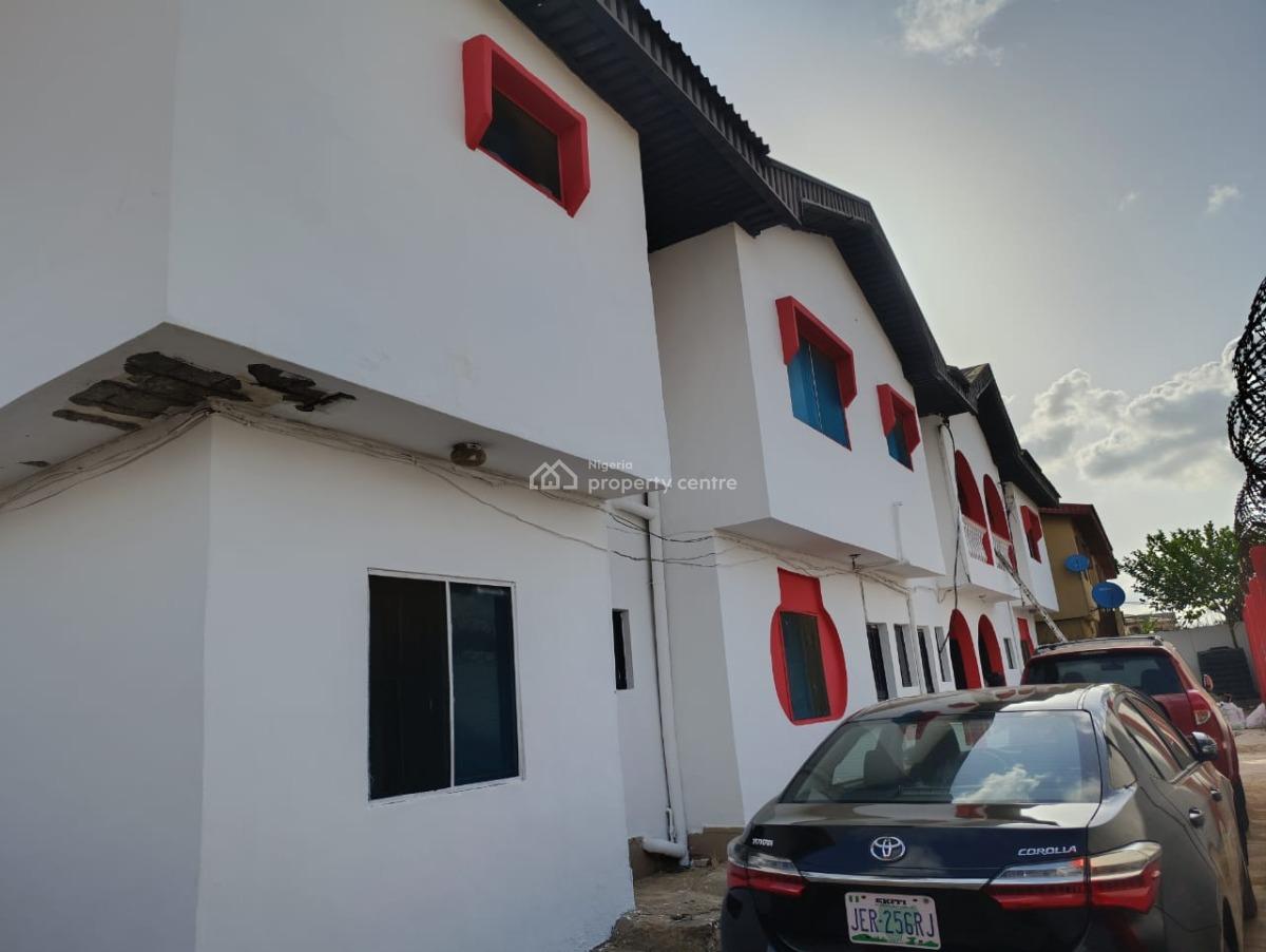 Beautiful Block of 4 Flats of 3 Bedroom with a Room Self Contain, Ijegun, Ikotun, Lagos, Block of Flats for Sale
