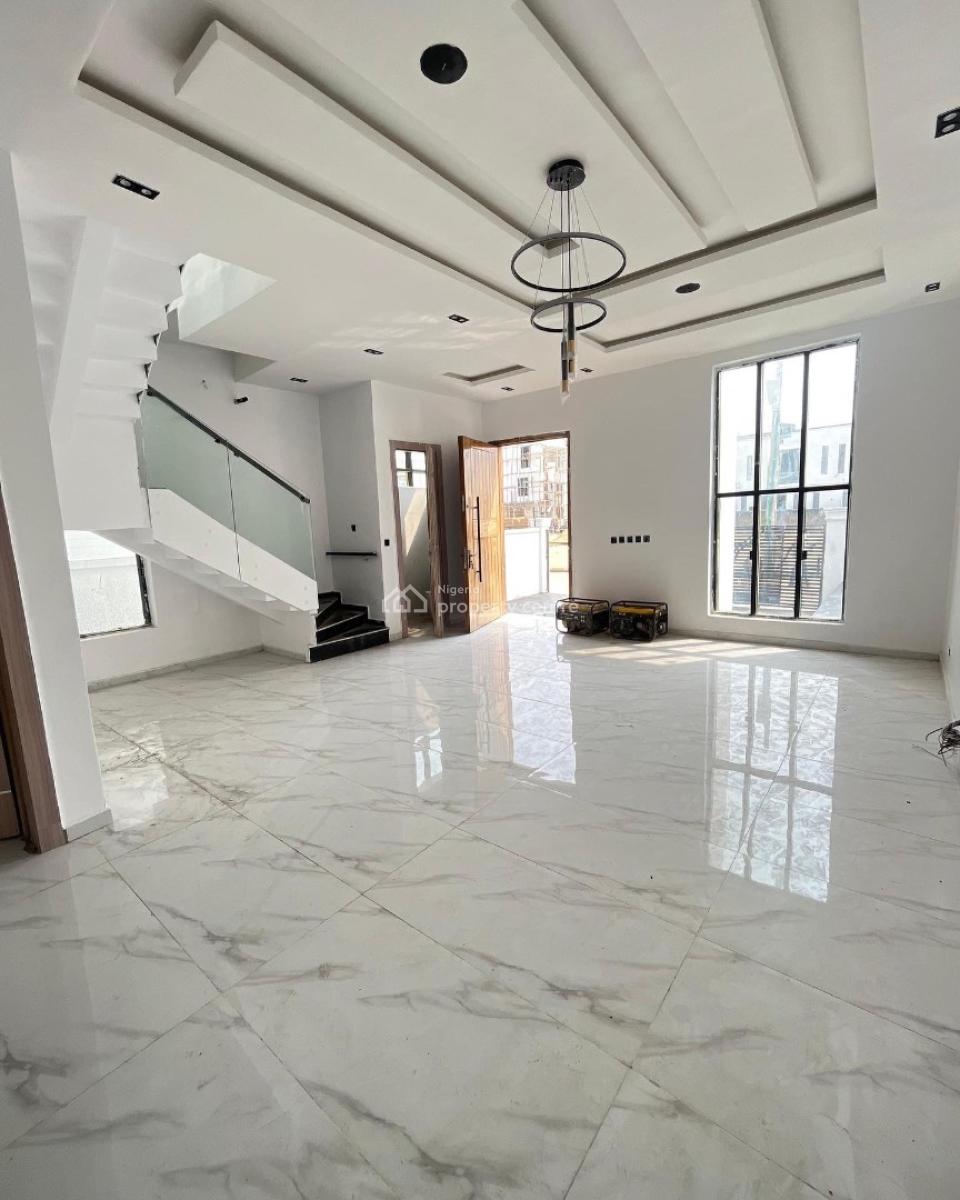 Lovely 4 Bedroom Detached Duplex with Bq, Chevron, Lekki, Lagos, Detached Duplex for Sale