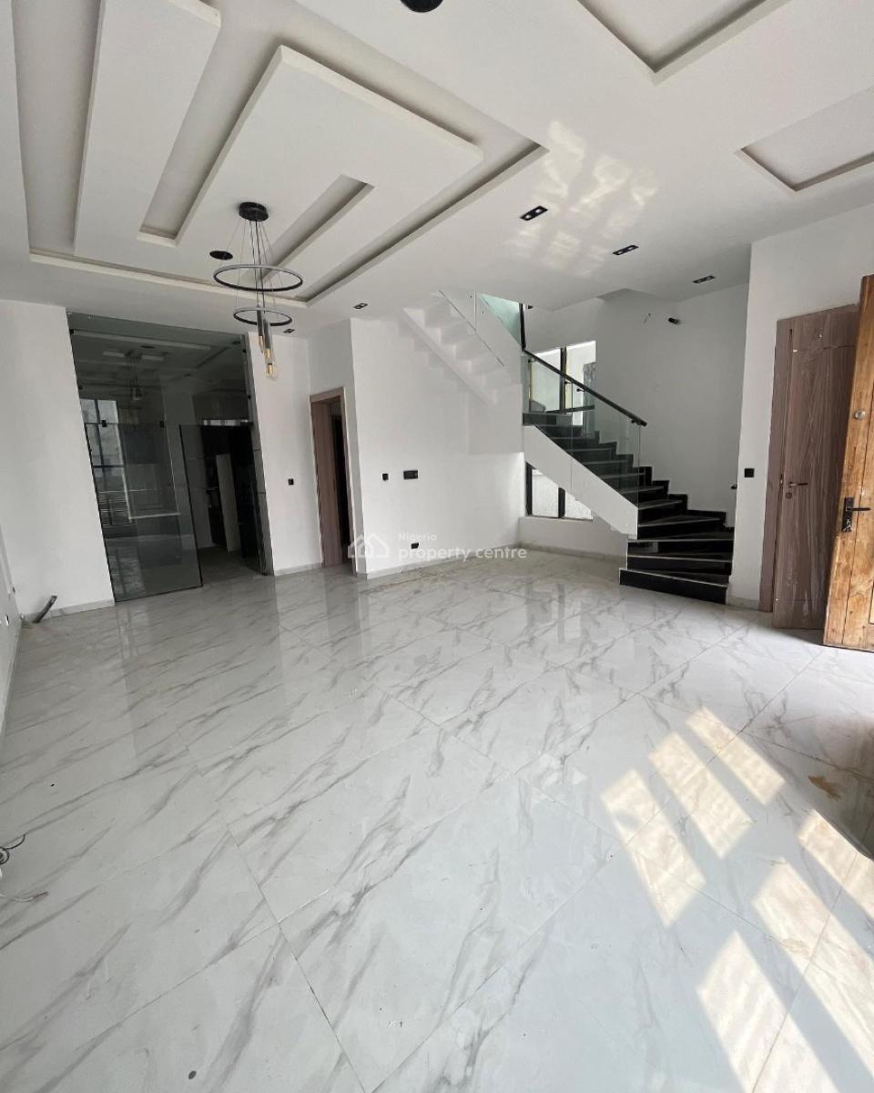 Lovely 4 Bedroom Detached Duplex with Bq, Chevron, Lekki, Lagos, Detached Duplex for Sale