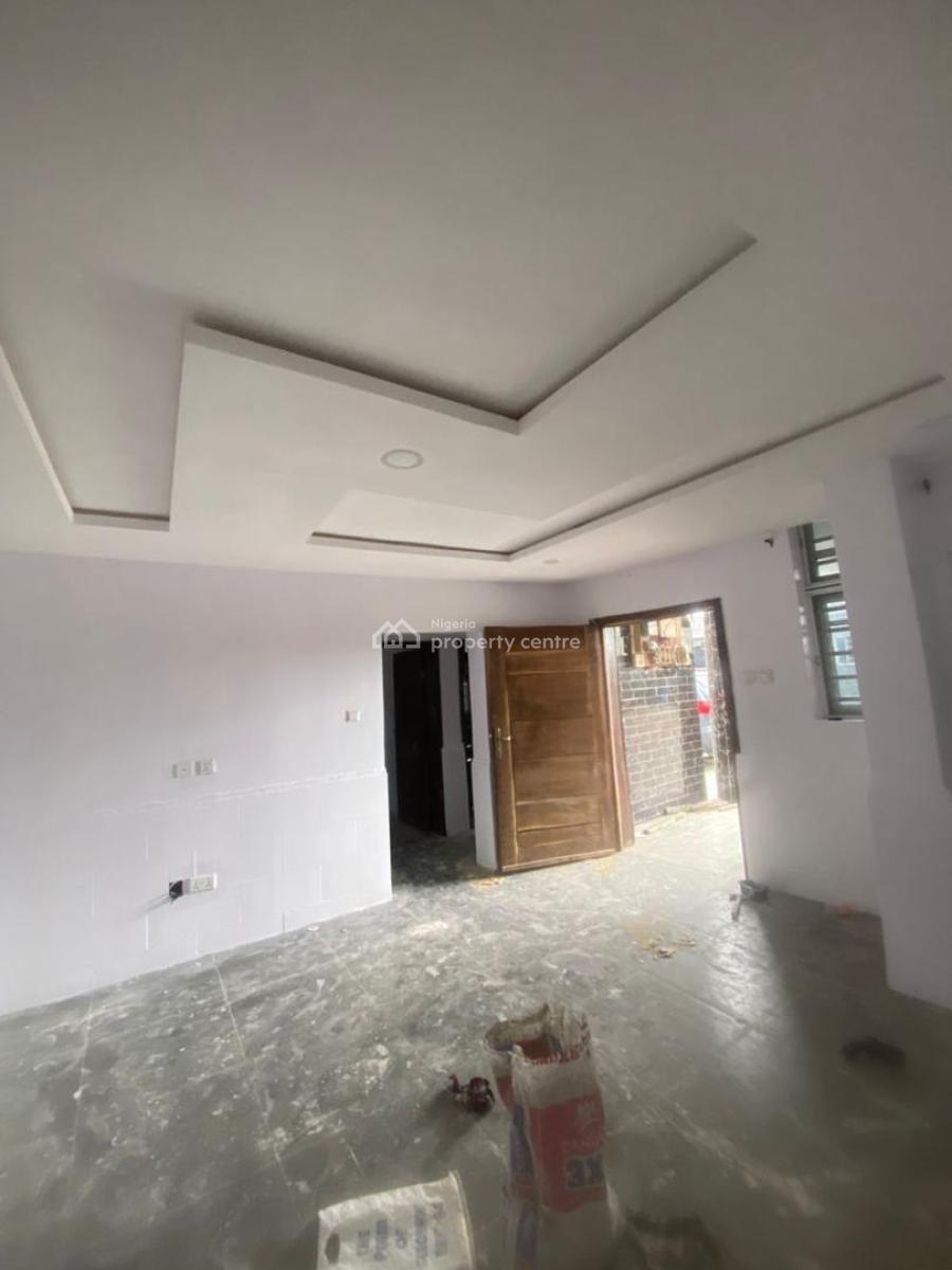 Very Big Min Flat Downstairs with Pop Finished, Asajon, Sangotedo, Ajah, Lagos, Mini Flat (room and Parlour) for Rent