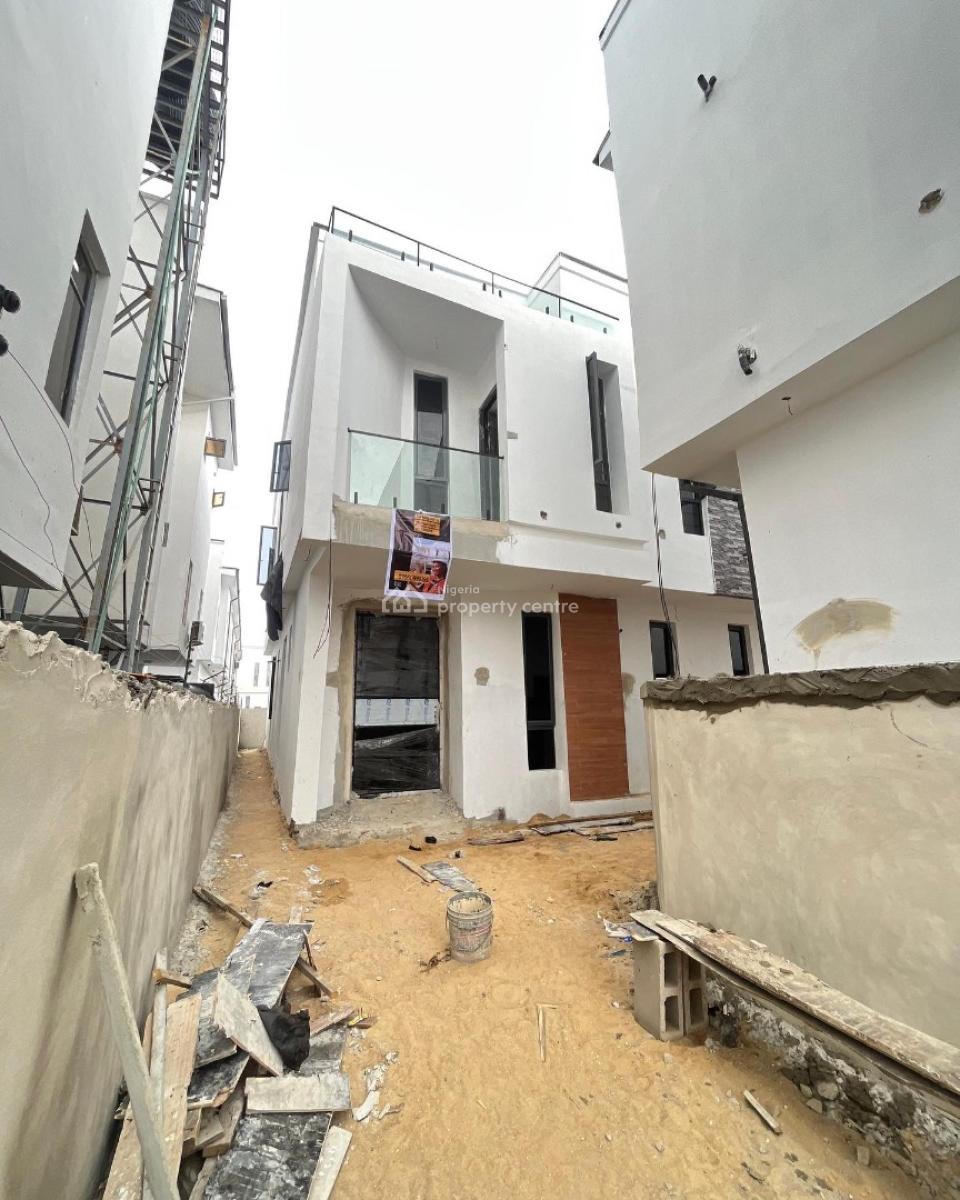 Lovely 4 Bedroom Semi Detached Duplex with Bq, Ikota, Lekki, Lagos, Semi-detached Duplex for Sale