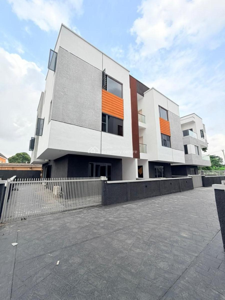 Newly Built 4 Bedroom Semi Detached Duplex + Bq Close to Builders Mall, Ikeja Gra, Allen Avenue, Opebi Road, Adeniyi Jones, Ikeja, Lagos, Semi-detached Duplex for Sale