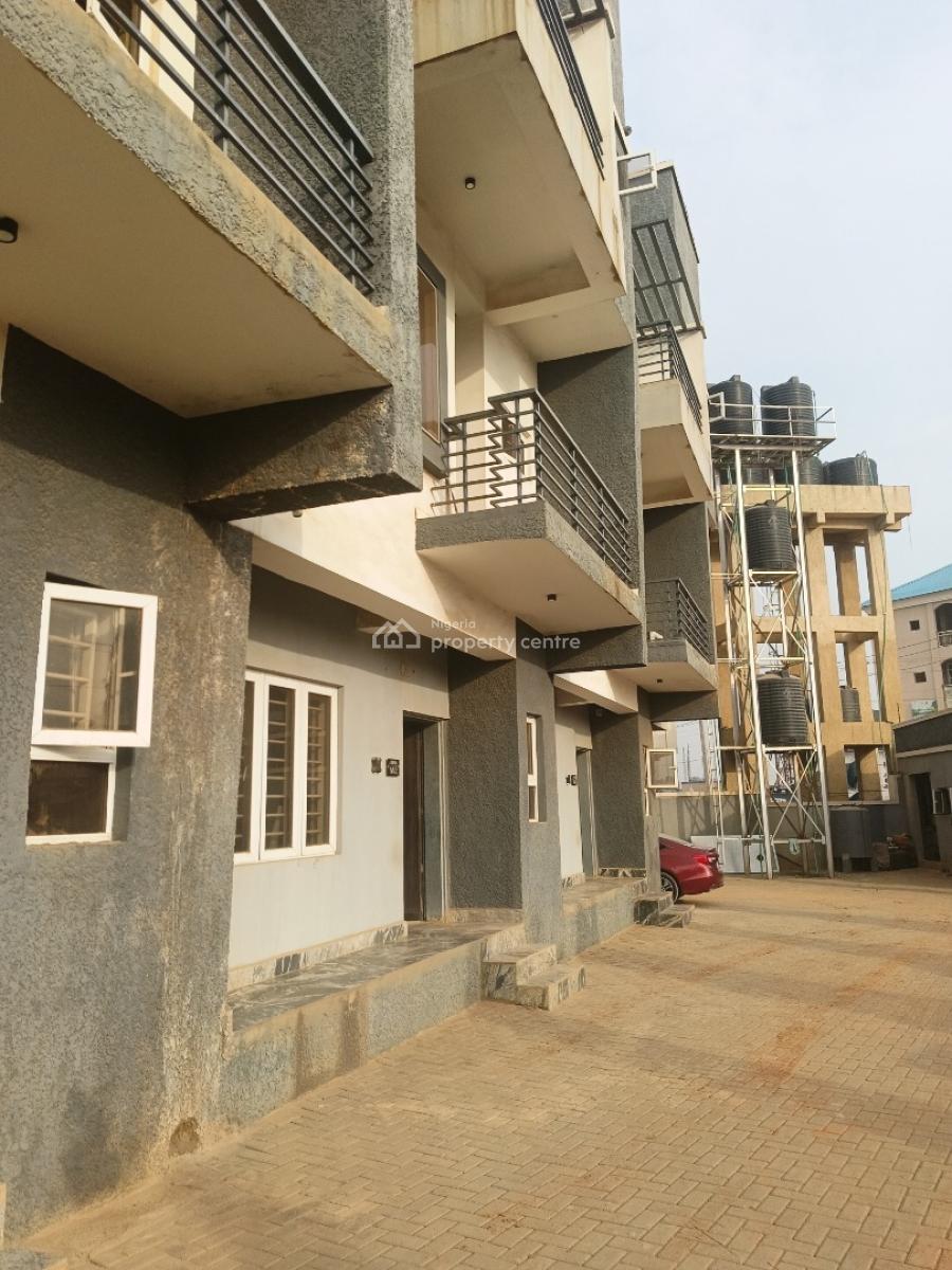 Sharp 4 Bedroom Terrace Duplex with Bq in Jahi, Gilmor, Jahi, Abuja, Terraced Duplex for Rent