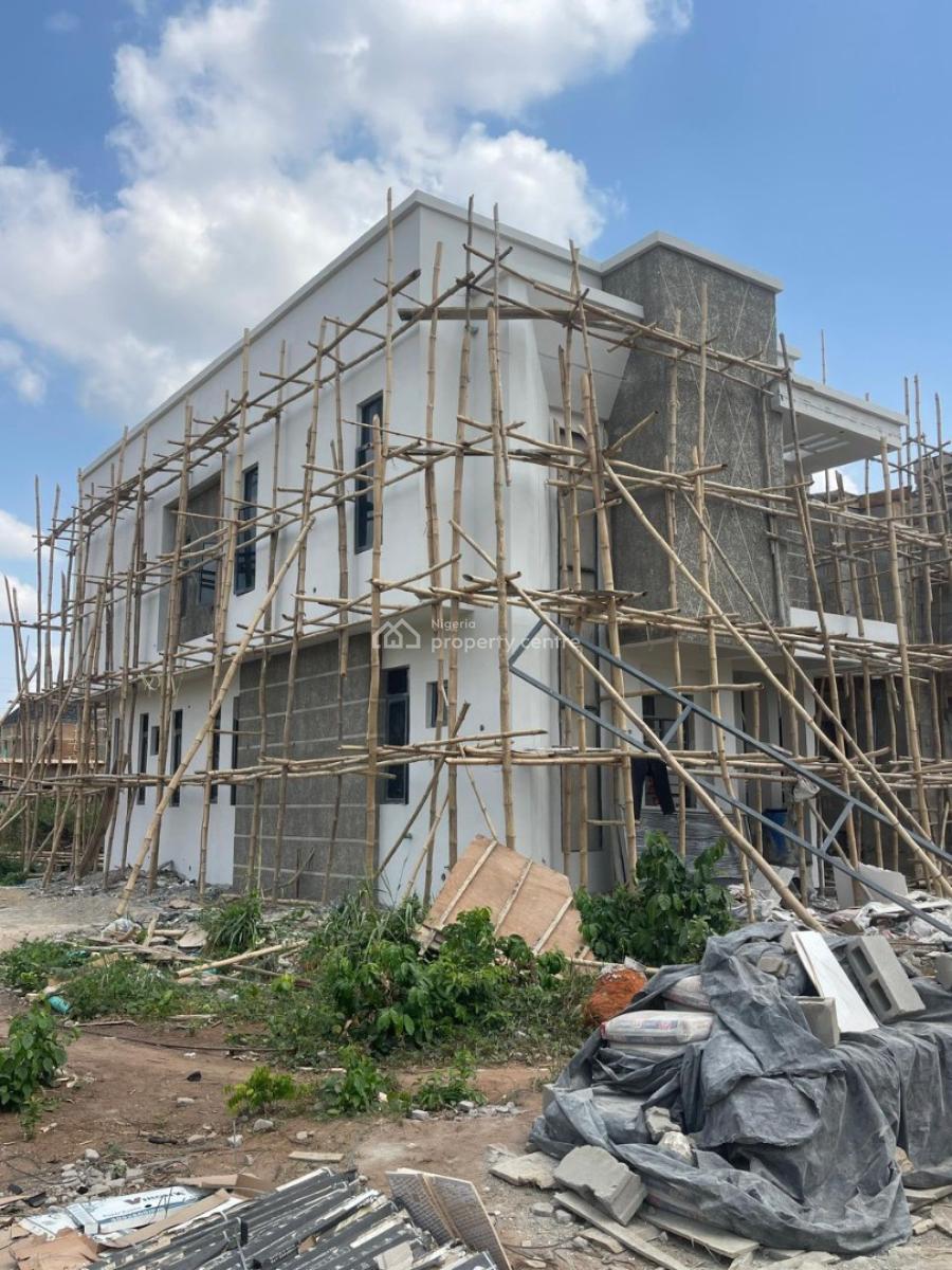 Newly Built 4 Bedroom Fully Detached Duplex with Bq, Close to Redeemers University, Mowe Town, Ogun, Detached Duplex for Sale