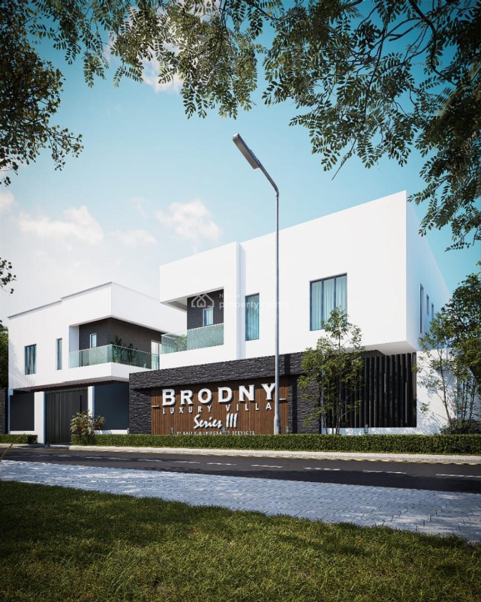 4bedroom Semi Detached Duplex + Bq with C of O, Brodny Luxury Villa Series Iii Located at Chois Gardens Abijo Gra, Abijo, Lekki, Lagos, Residential Land for Sale
