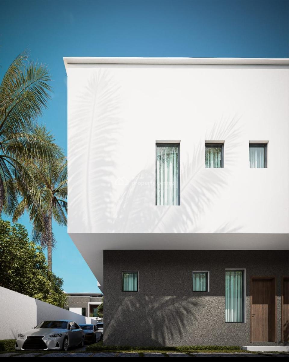 4bedroom Semi Detached Duplex + Bq with C of O, Brodny Luxury Villa Series Iii Located at Chois Gardens Abijo Gra, Abijo, Lekki, Lagos, Residential Land for Sale