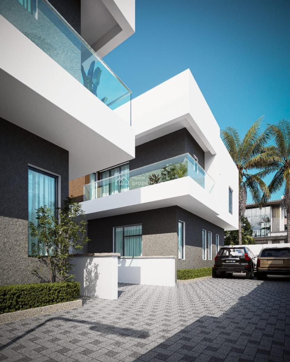 4bedroom Semi Detached Duplex + Bq with C of O, Brodny Luxury Villa Series Iii Located at Chois Gardens Abijo Gra, Abijo, Lekki, Lagos, Residential Land for Sale
