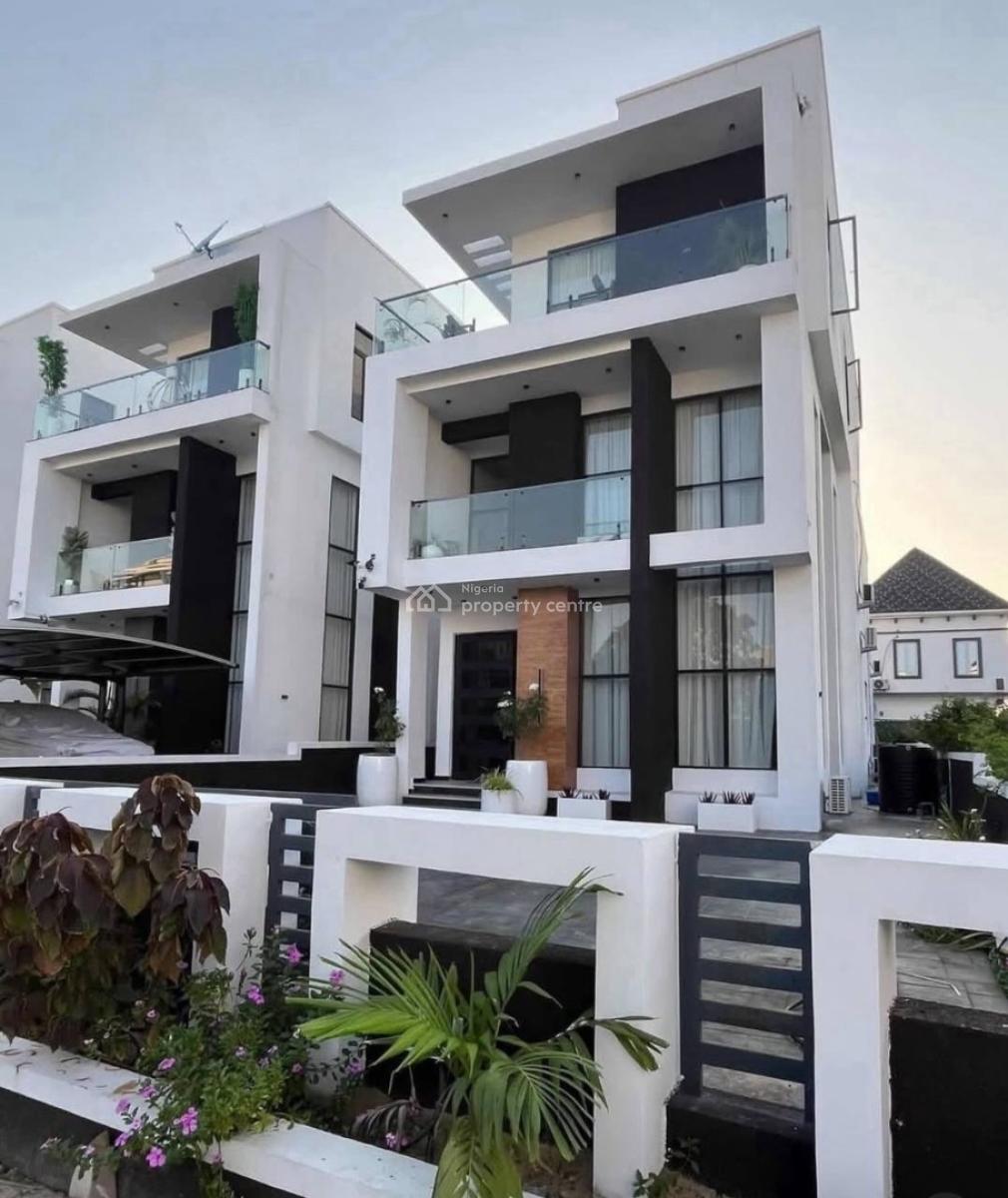 Furnished 5bedroom Detached Duplex + Cinema,pool, Ikota, Lekki, Lagos, Detached Duplex for Rent