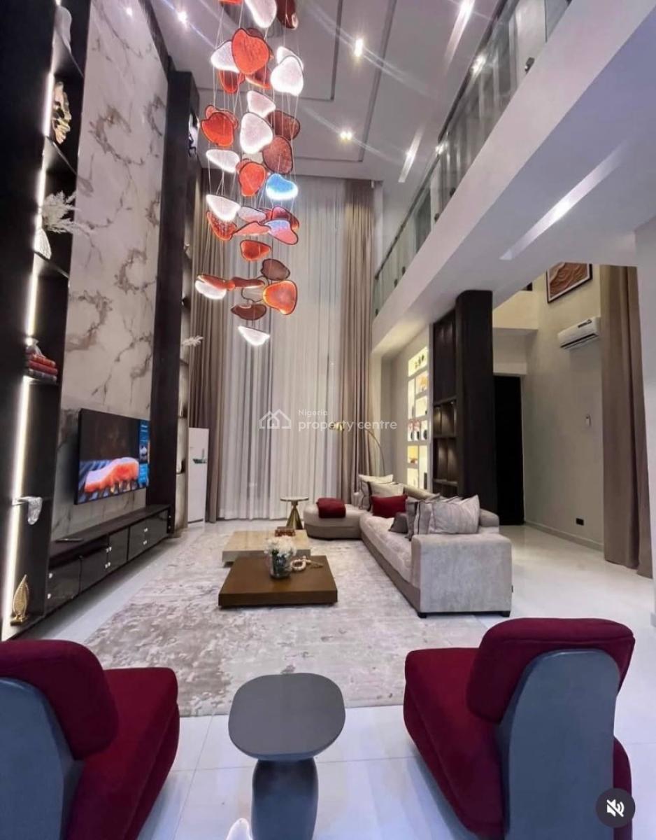 Furnished 5bedroom Detached Duplex + Cinema,pool, Ikota, Lekki, Lagos, Detached Duplex for Rent