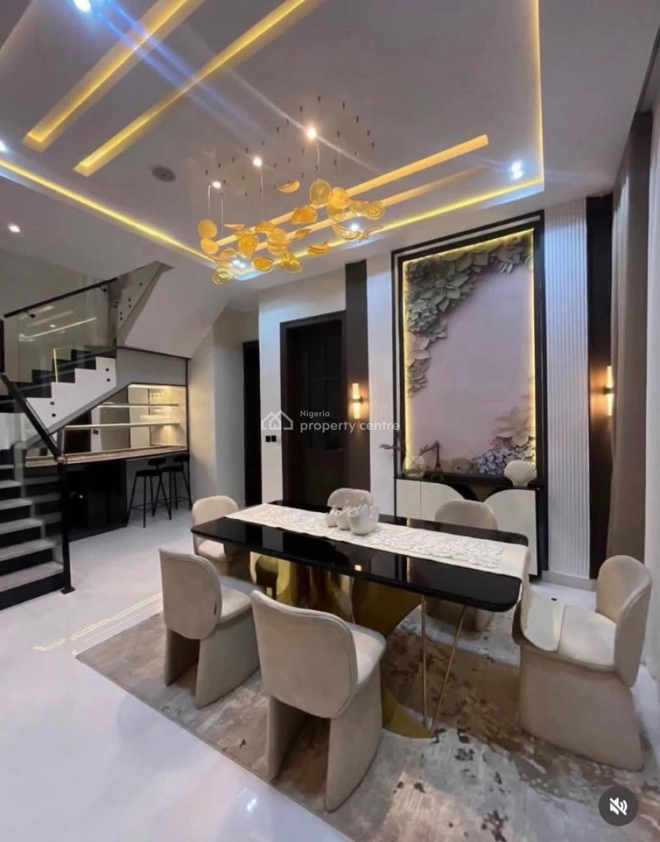 Furnished 5bedroom Detached Duplex + Cinema,pool, Ikota, Lekki, Lagos, Detached Duplex for Rent