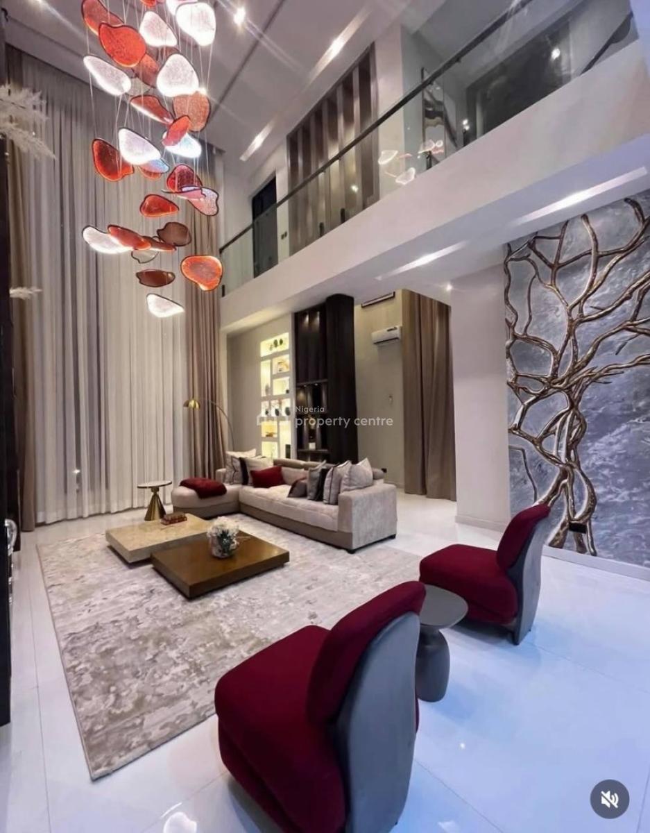 Furnished 5bedroom Detached Duplex + Cinema,pool, Ikota, Lekki, Lagos, Detached Duplex for Rent