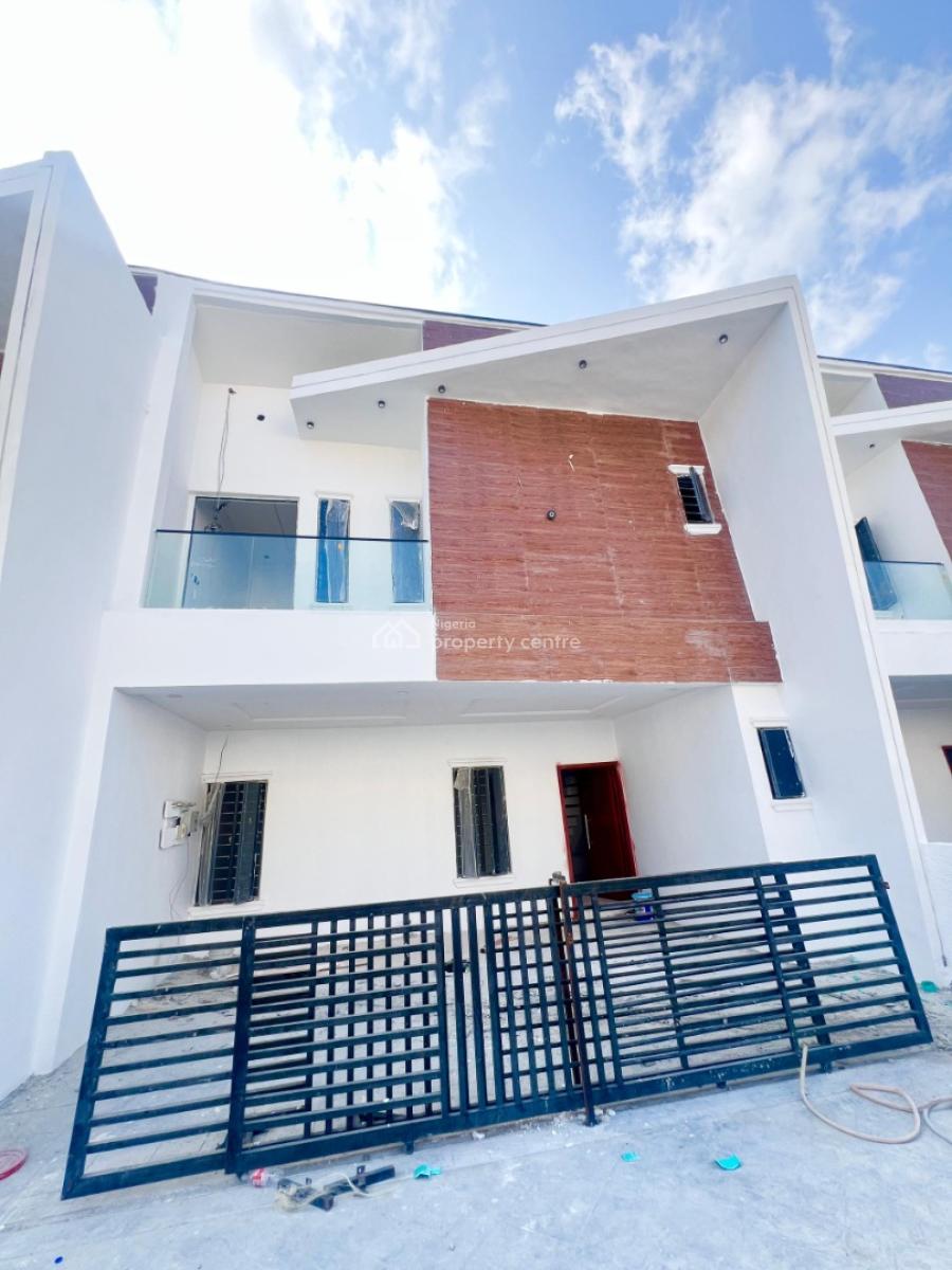 Luxury 4 Bedroom Brand New Terrace Duplex with Spacious Compound Space, Thomas Estate Ajah, Ajah, Lagos, Terraced Duplex for Sale
